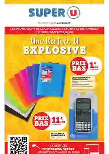  catalogue promo Super U  