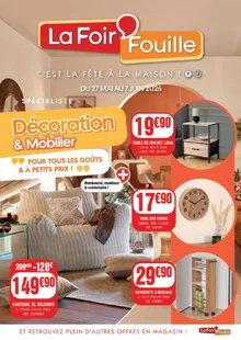 catalogue promo Décoration & mobilier