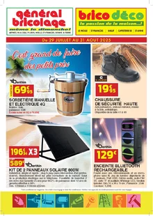  catalogue promo Général Bricolage  