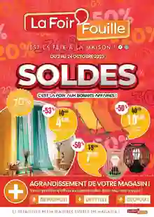  catalogue promo La Foir'Fouille  