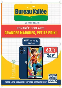  catalogue promo Bureau Vallée  
