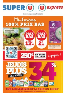  catalogue promo Super U 