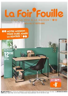  catalogue promo La Foir'Fouille 