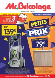 catalogue promo Mr Bricolage  