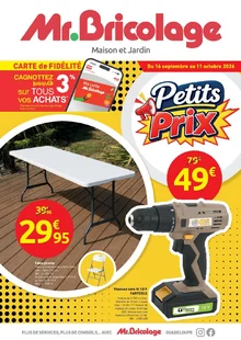  catalogue promo Mr Bricolage 
