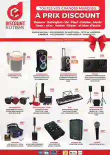  catalogue promo DISCOUNT ELECTRONIC  