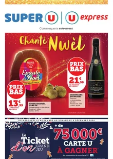  catalogue promo Super U 