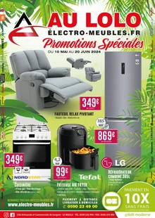  catalogue promo Aulolo Electro Meubles  