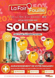  catalogue promo La Foir'Fouille 