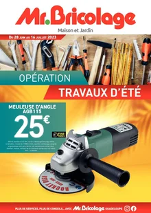  catalogue promo Mr Bricolage 
