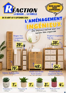  catalogue promo Réaction  