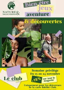  catalogue promo Nature & Découvertes 