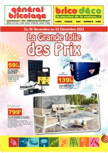  catalogue promo Général Bricolage 