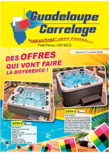  catalogue promo Guadeloupe Carrelage 
