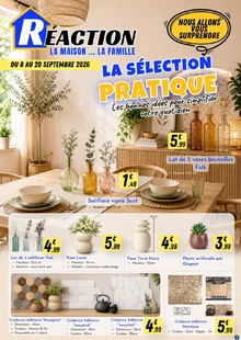  catalogue promo Réaction 