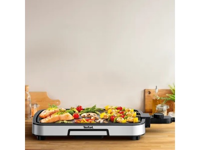 article en promo : Plancha inox électrique
