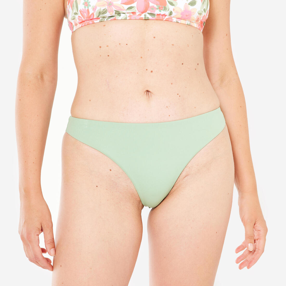 article en promo : Bas de maillot de bain surf femme - roxy mini kaki