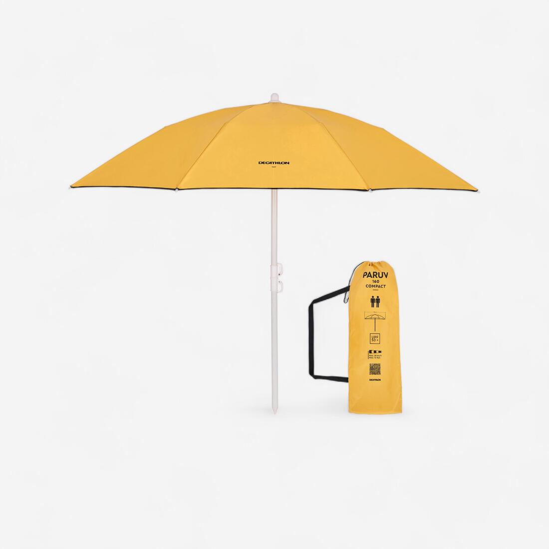 article en promo : Parasol de plage compact 2 places upf 50+