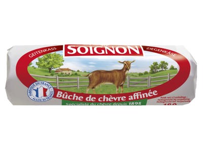 article en promo : Bûche de chèvre affinée
