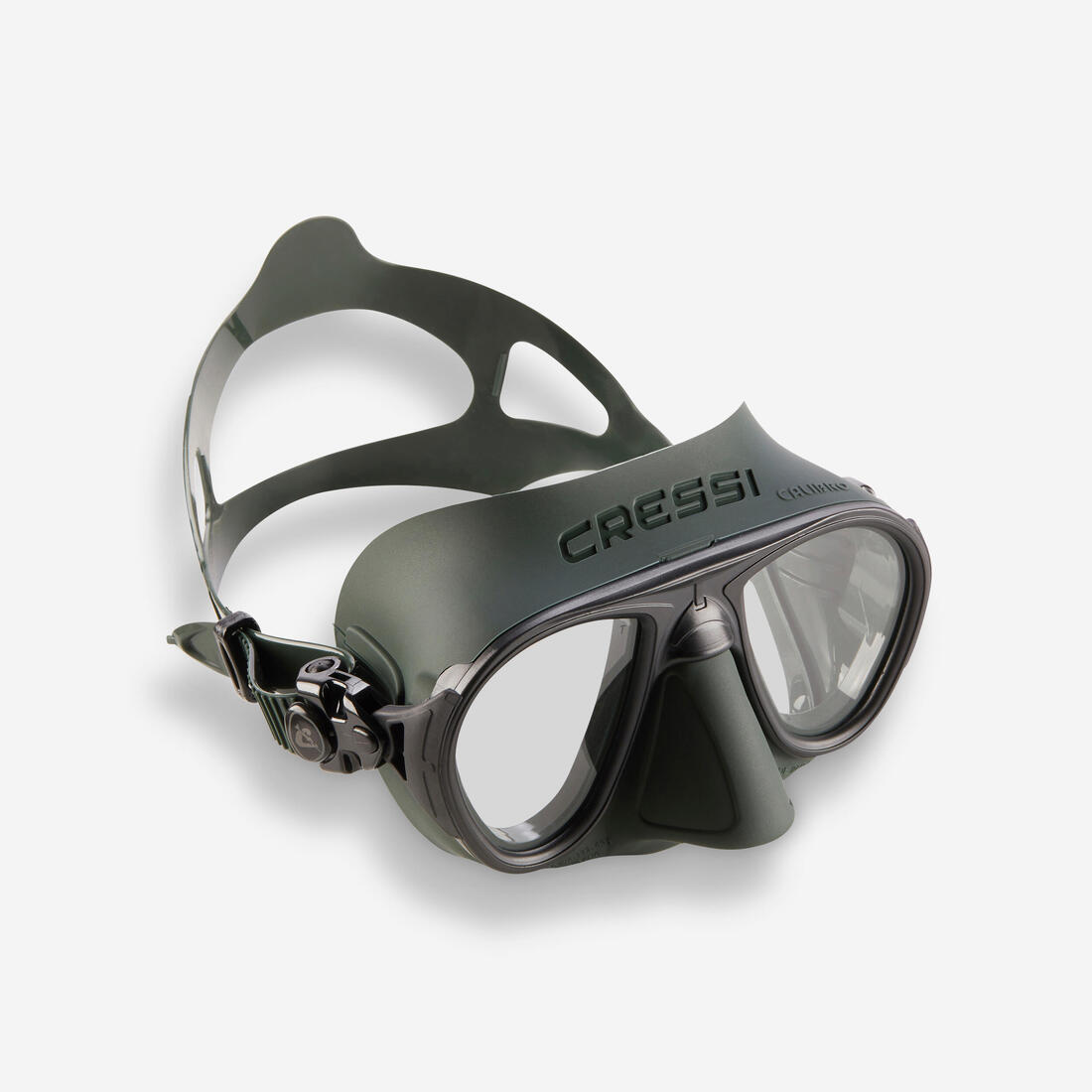 article en promo : Masque de chasse sous-marine en apnée masque calibro vert