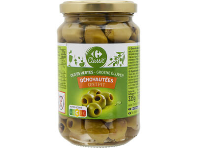 article en promo : Olives vertes dénoyautées