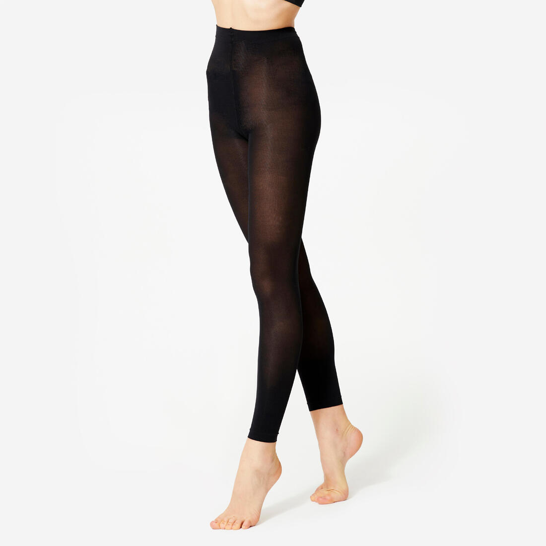article en promo : Collants de danse classique sans pieds fille