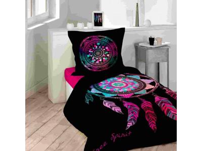 article en promo : Parure housse de couette 1 personne 140x200 cm