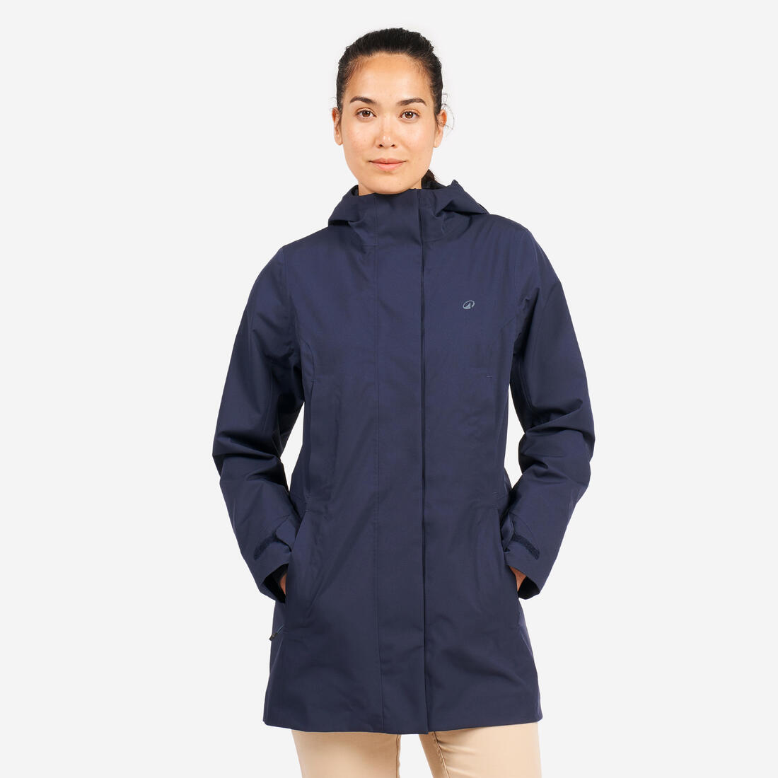 article en promo : Veste longue imperméable sailing 500  femme