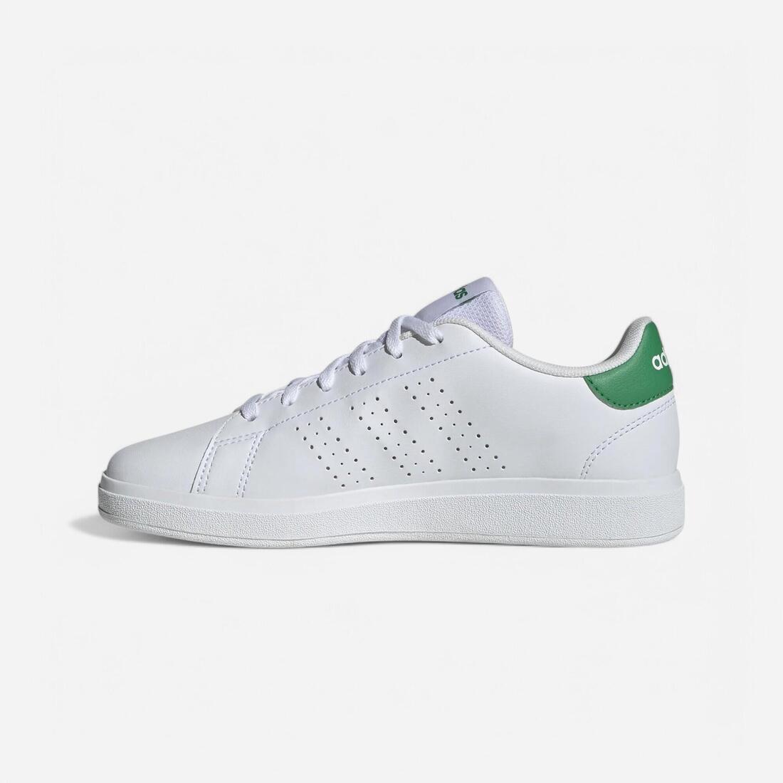 article en promo : Chaussure adidas advantage enfant - blanc et vert
