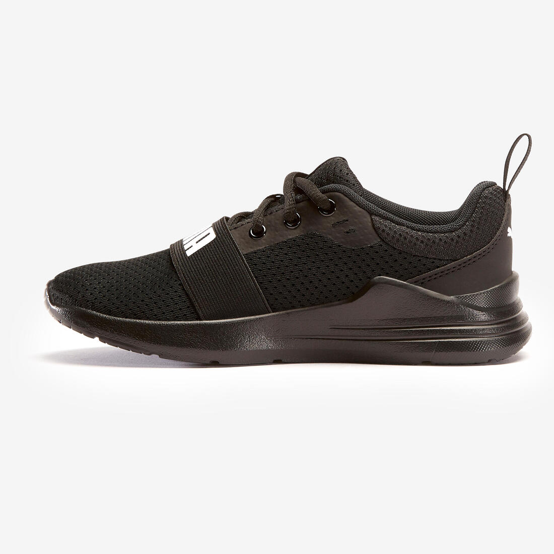 article en promo : Baskets à lacets enfant - puma wired noir kid