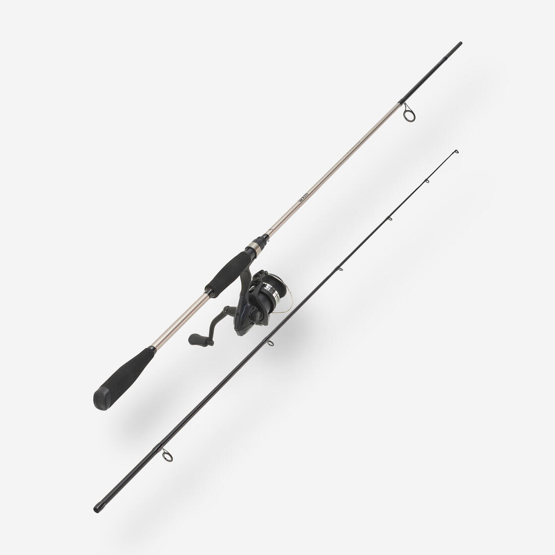 article en promo : Ensemble canne & moulinet pêche aux leurres wxm 100 spinning 2.40 mh 10-30g
