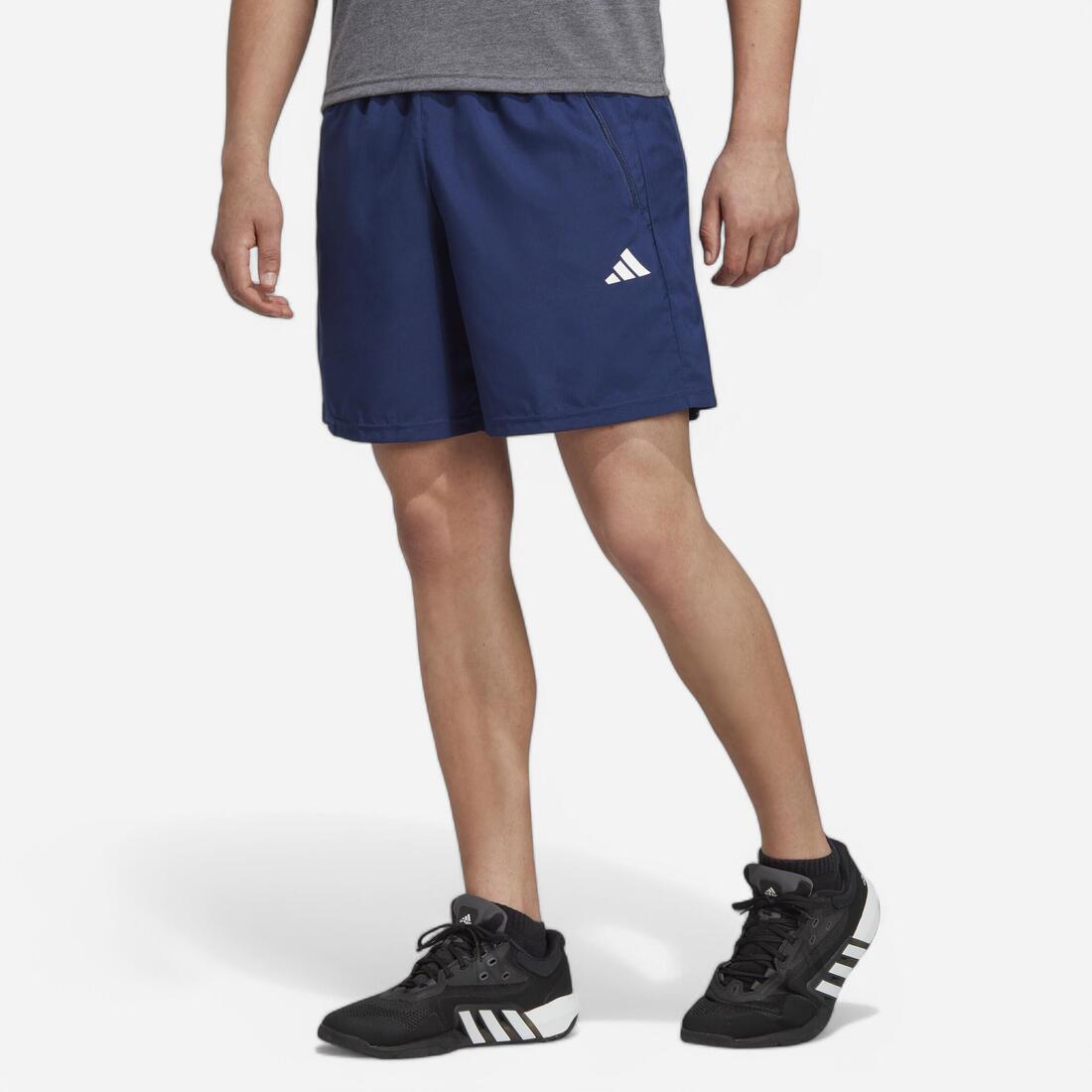 article en promo : Short de fitness homme, bleu