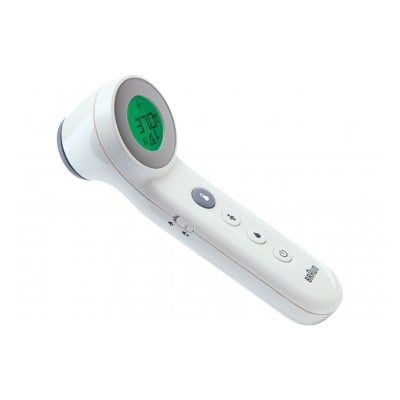 article en promo : Braun Thermomètre sans contact BNT400we