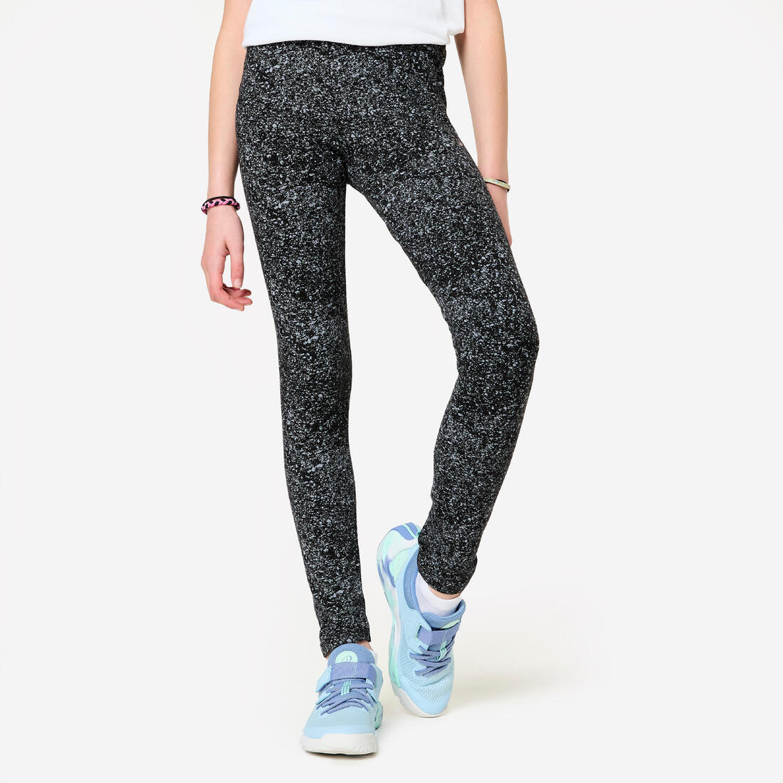 article en promo : Legging coton fille, imprimé