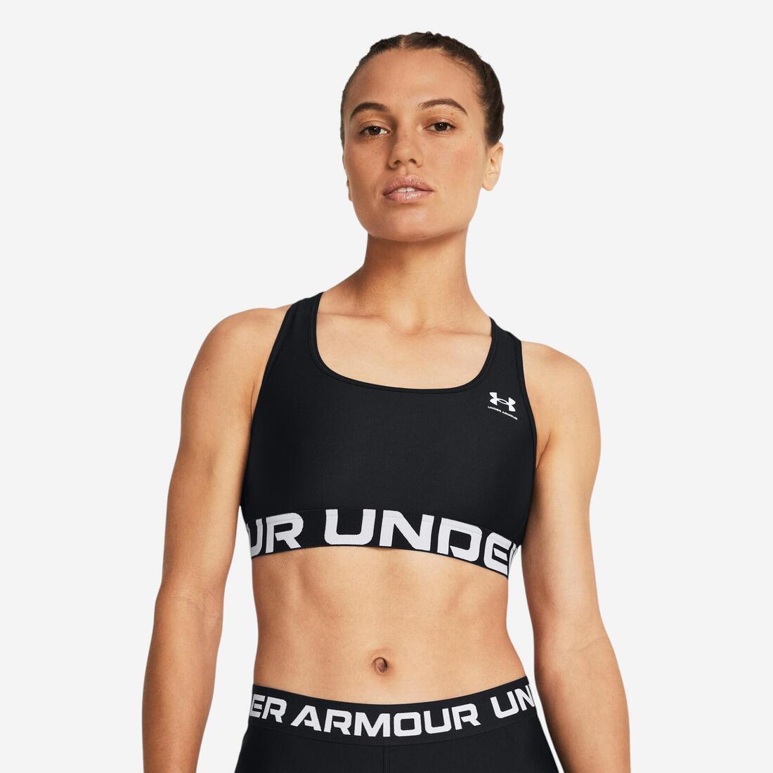 article en promo : Brassière de sport heatgear® armour mid branded pour femme, noir