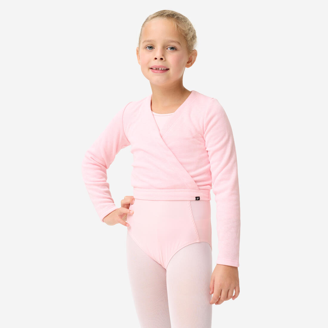 article en promo : Cache coeur danse classique fille