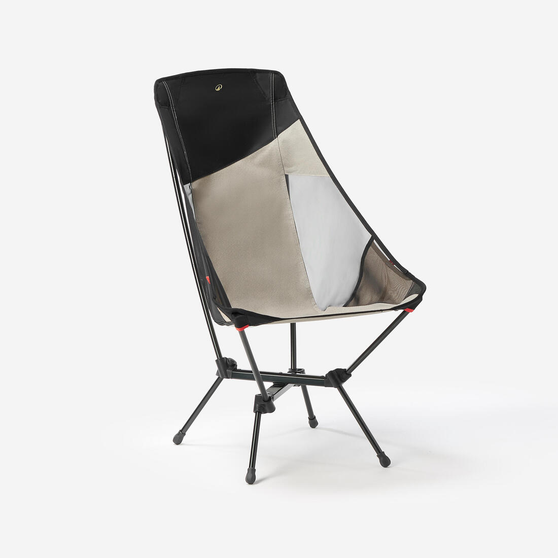article en promo : Chaise basse de camping, ultra compacte et avec dossier haut, 500 L
