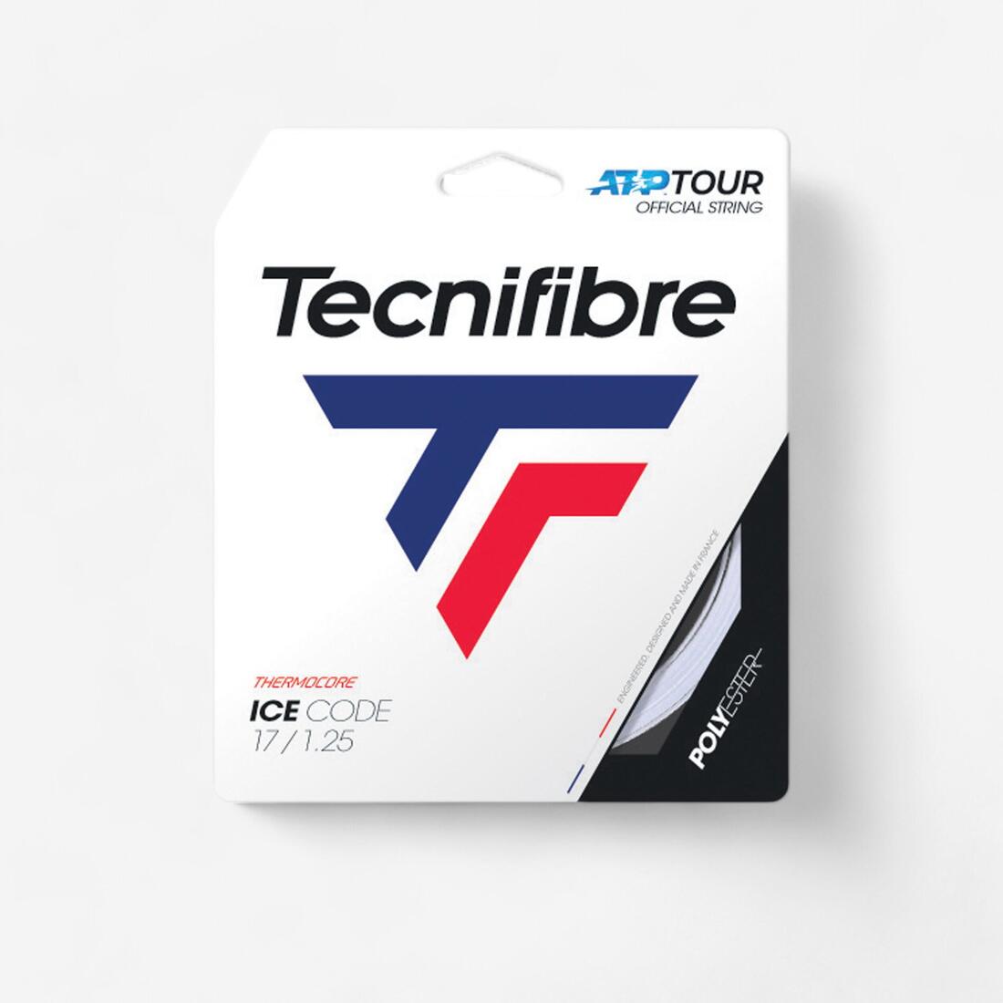 article en promo: CORDAGE DE TENNIS MONOFILAMENT TECNIFIBRE ICE CODE 1.25 mm