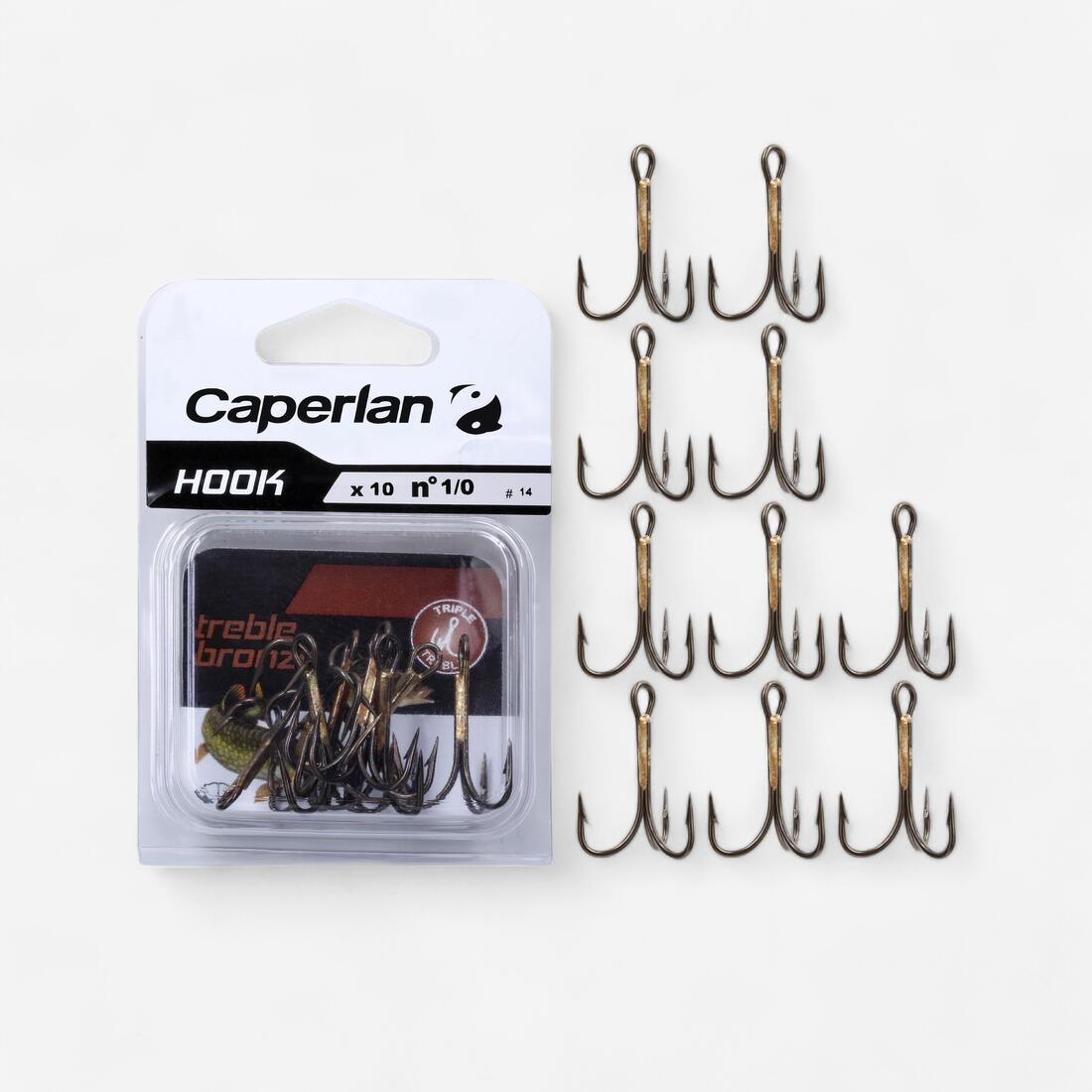 article en promo : HAMEÇON TRIPLE PÊCHE HOOK TRIPLE BRONZE