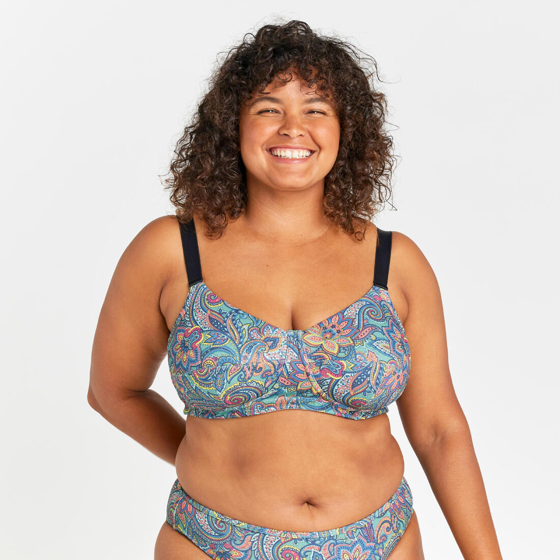 article en promo : Haut de maillot de bain balconnet astrid hibisco armatures textiles tres confort