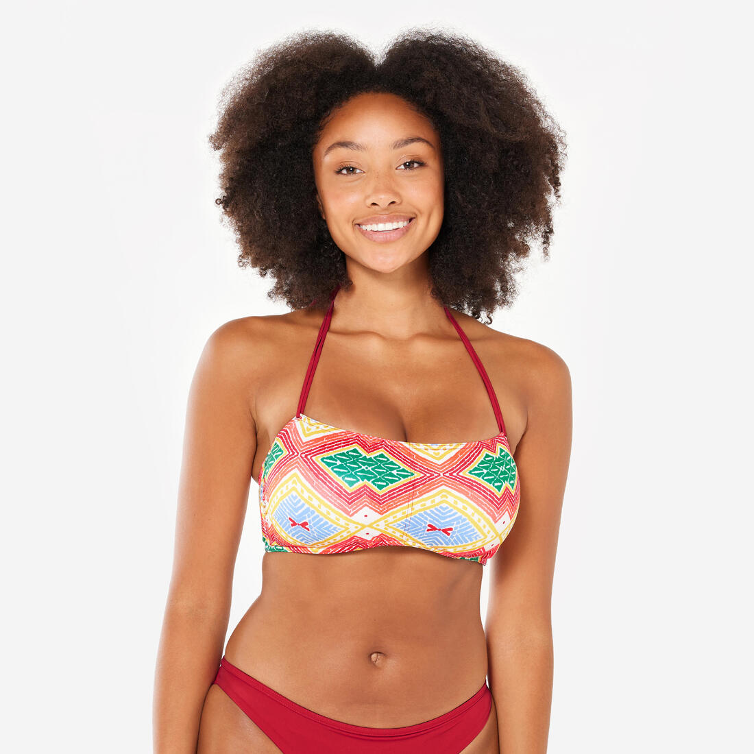 article en promo : Haut de maillot de bain bandeau Femme - Lori borneo