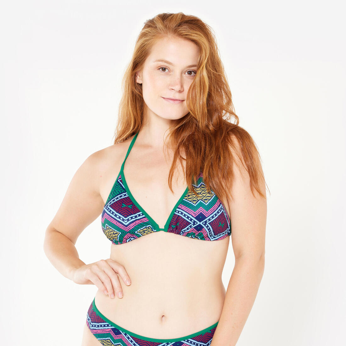article en promo : Haut de maillot de bain triangle femme - mae borneo