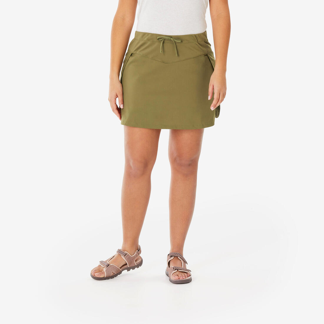 article en promo : Jupe short de randonnée femme, NH500
