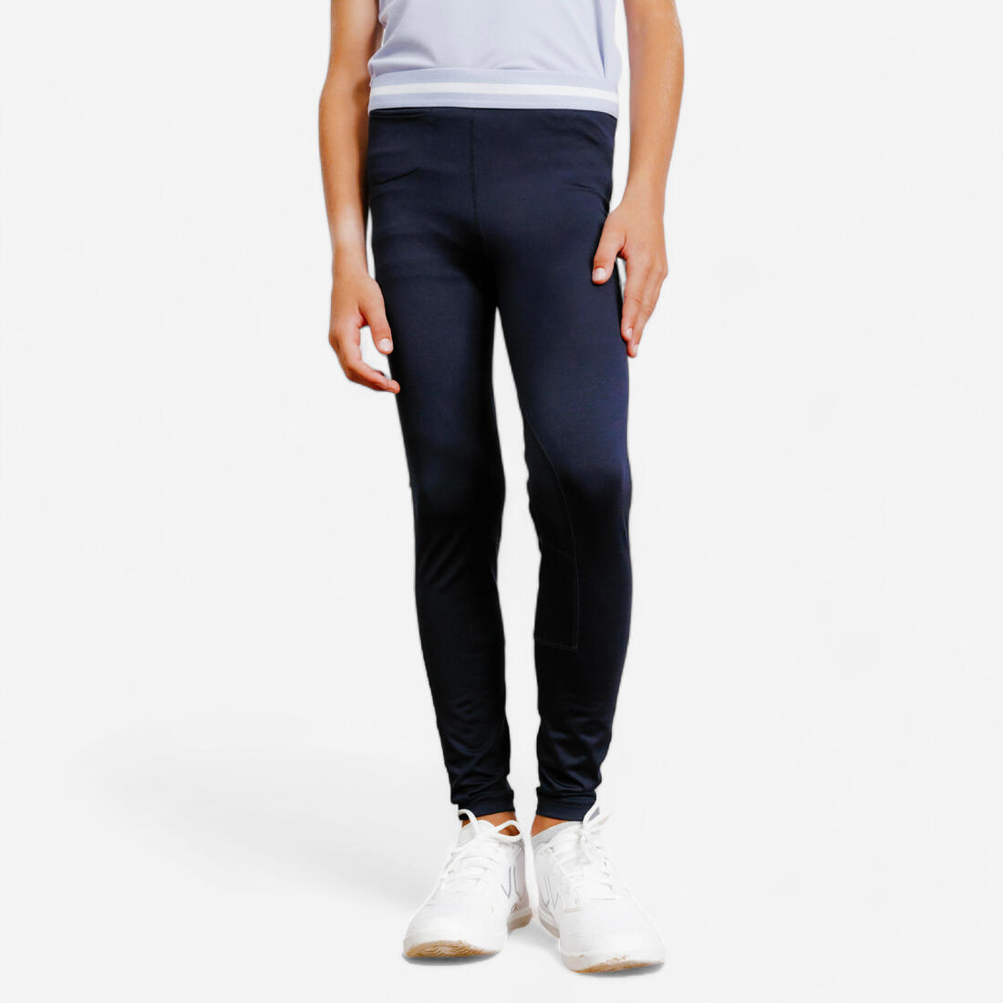 article en promo : Legging équitation léger Enfant - 100 marine et