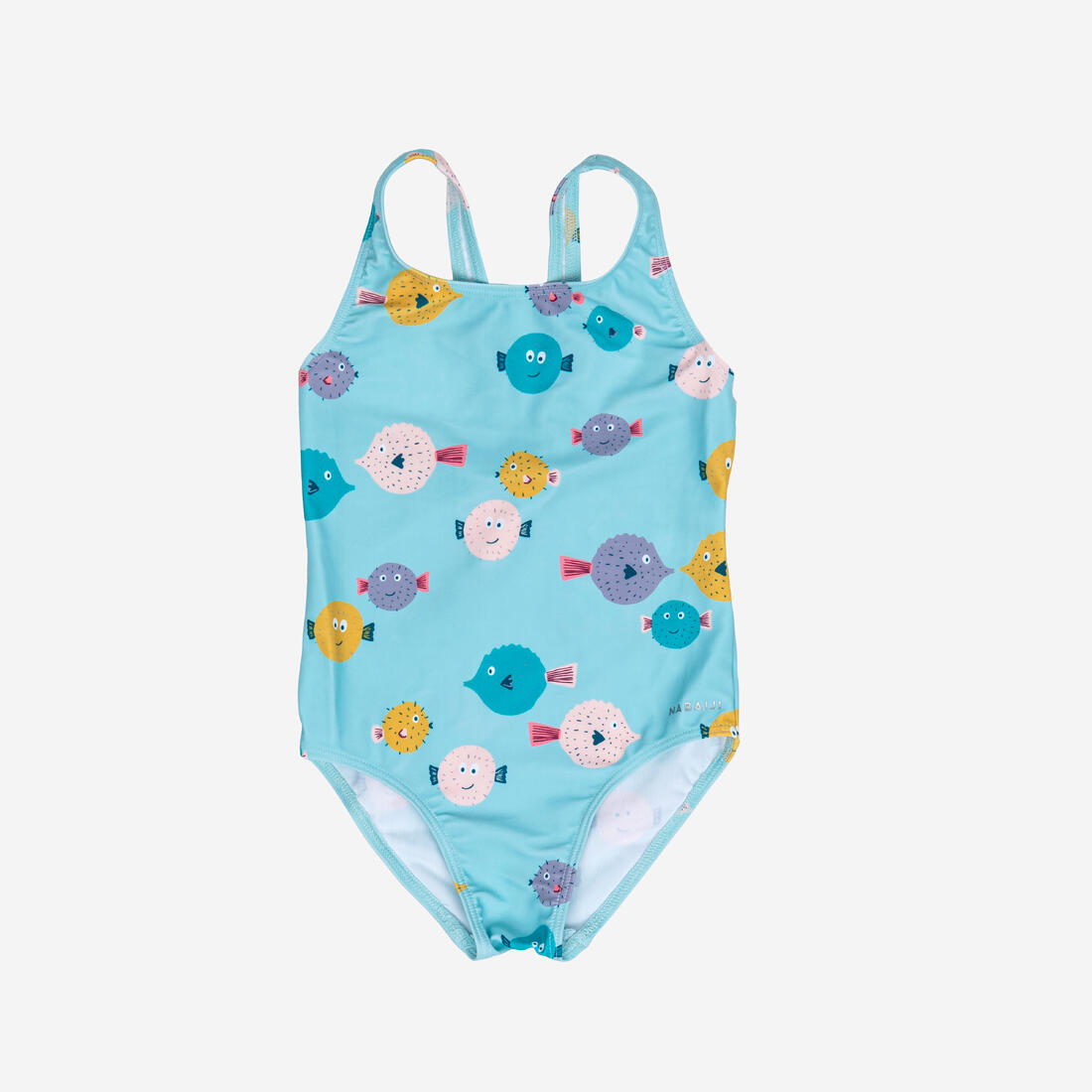 article en promo : Maillot de bain 1 pièce bébé fille imprimé fleurs
