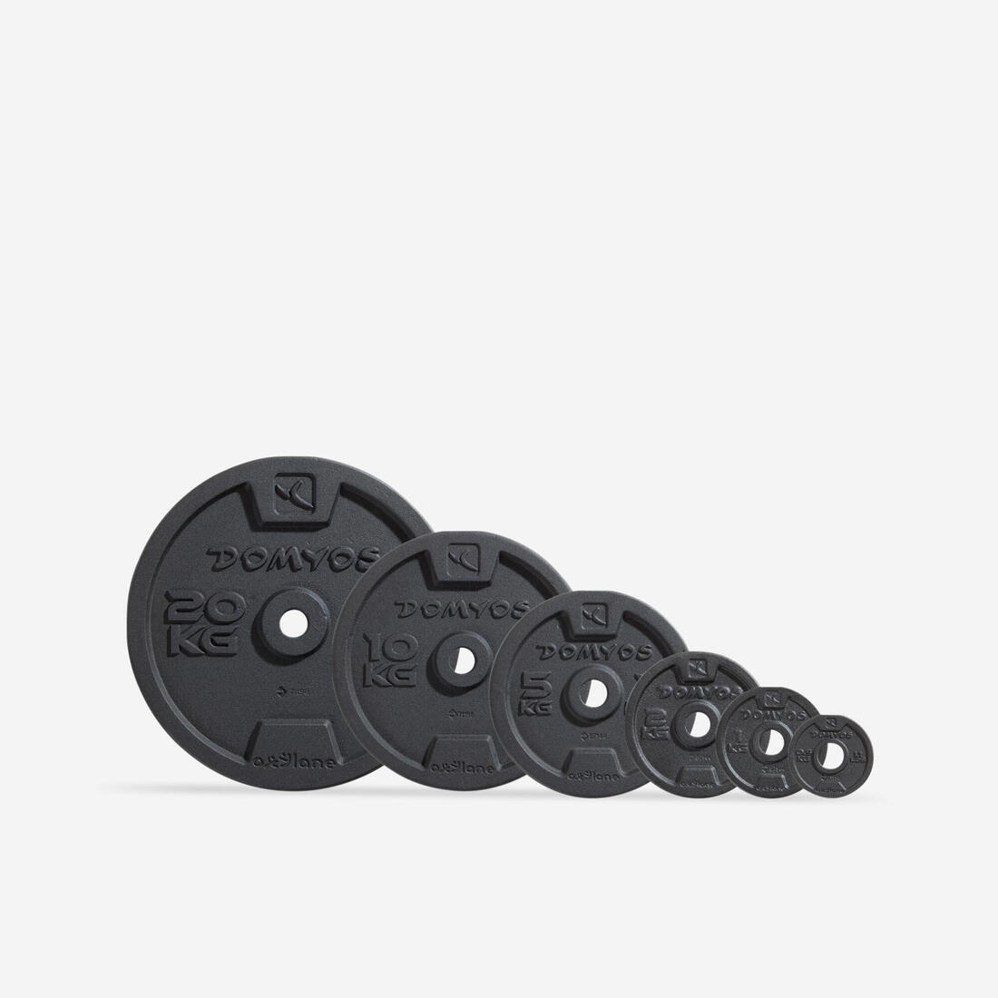 article en promo : Poids de musculation en fonte 28mm