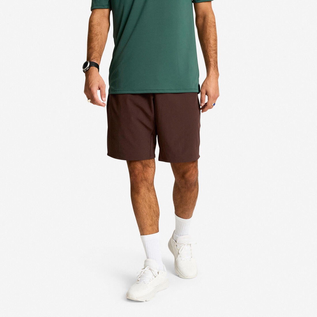article en promo : Short de fitness collection respirant poches zippées homme