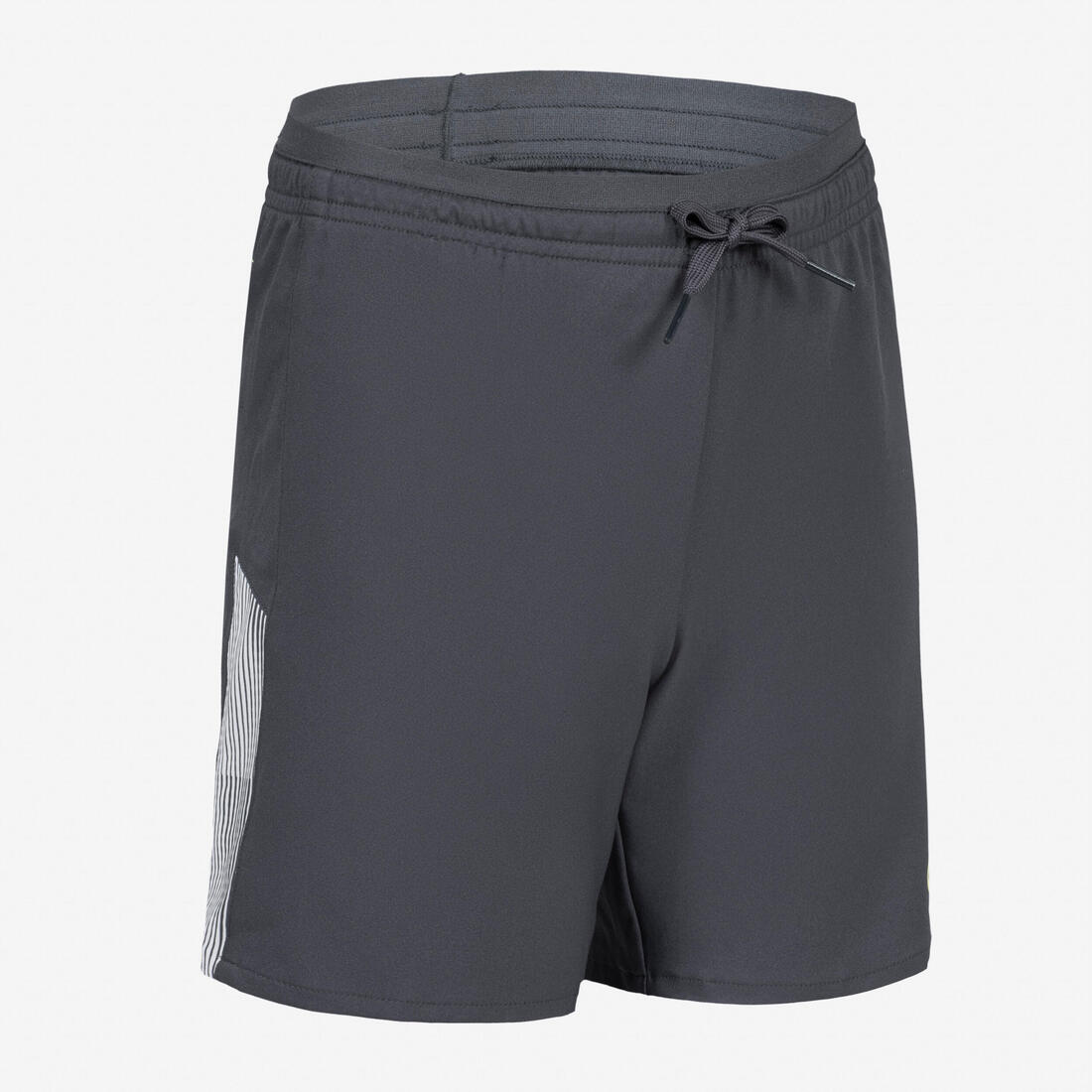 article en promo : SHORT DE FOOTBALL ENFANT VIRALTO KIDS GRIS BANDE