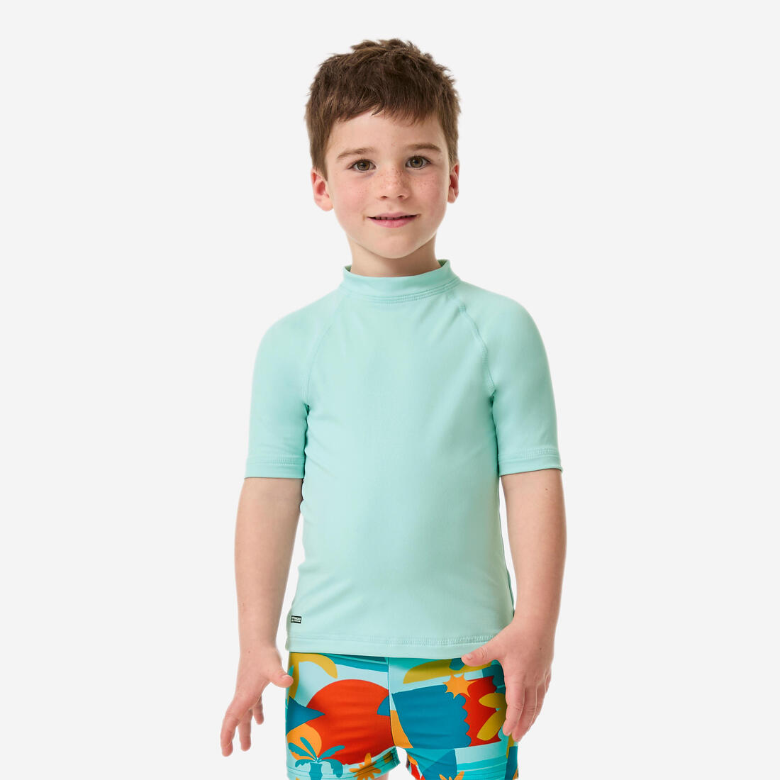 article en promo : T-shirt anti uv bébé manches courtes
