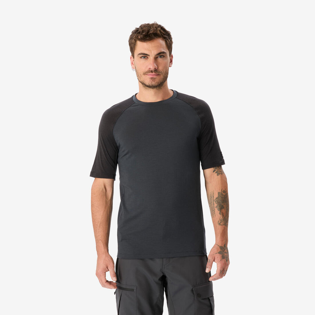 article en promo : T-shirt manches courtes en laine mérinos homme, Merino Resist